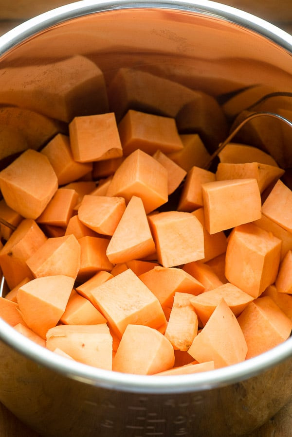 Instant Pot Sweet Potato Cubes
 Instant Pot Mashed Chipotle Sweet Potatoes