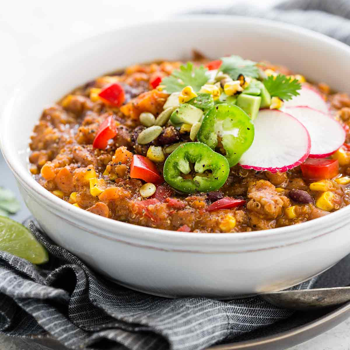 Instant Pot Turkey Chili
 Instant Pot Turkey Chili with Quinoa