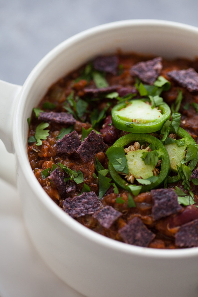 Instant Pot Vegetarian Chili
 Kara Lydon