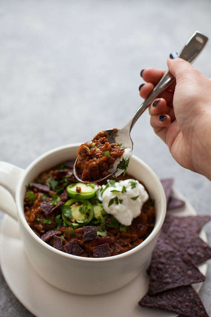 Instant Pot Vegetarian Chili
 Kara Lydon