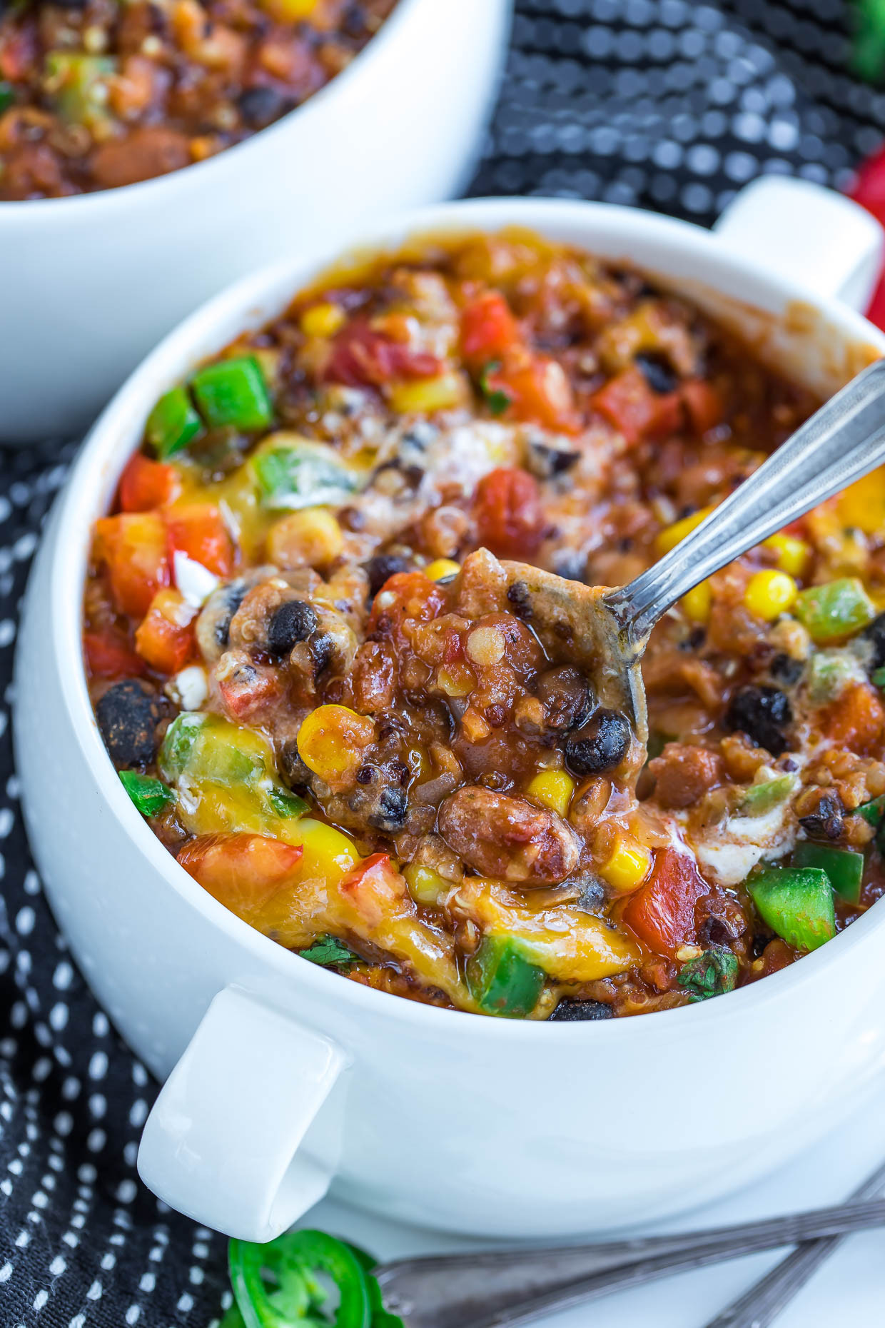 Instant Pot Vegetarian Chili
 Instant Pot Ve arian Quinoa Chili Peas And Crayons