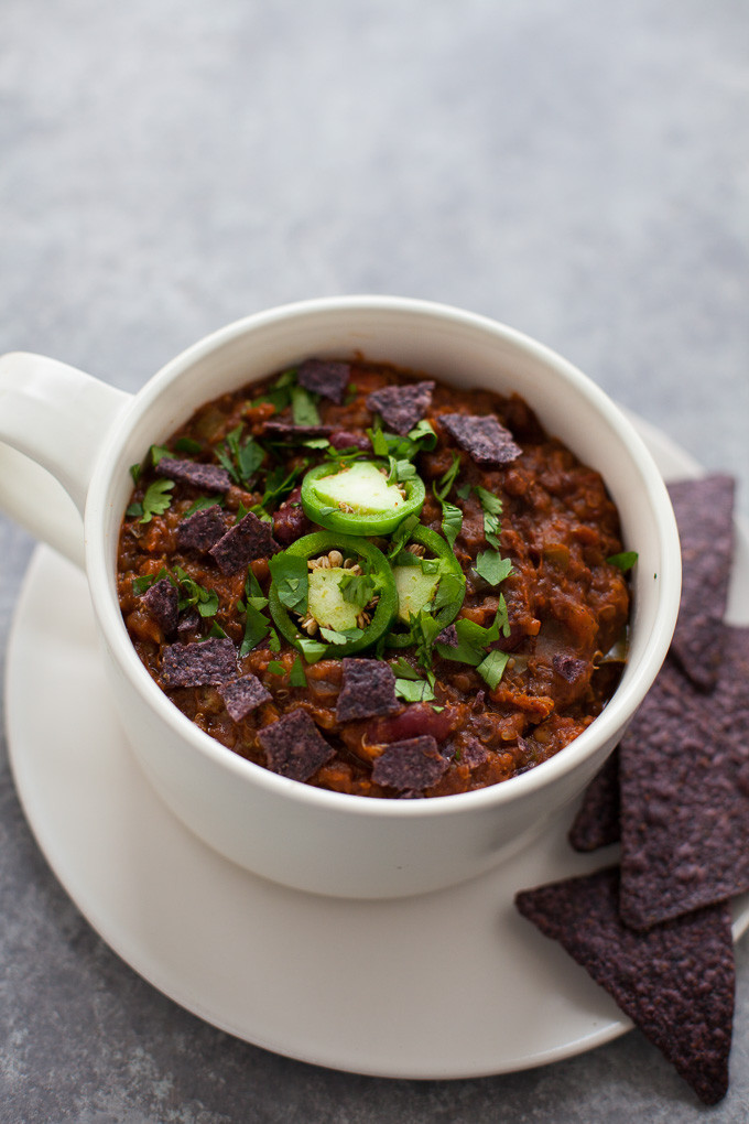 Instant Pot Vegetarian Chili
 Kara Lydon