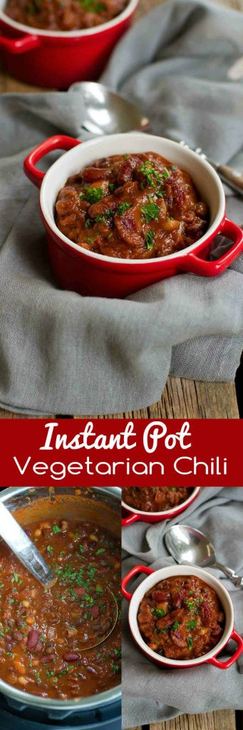 Instant Pot Vegetarian Chili
 Instant Pot Ve able Chili Pressure Cooker Slow Cooker
