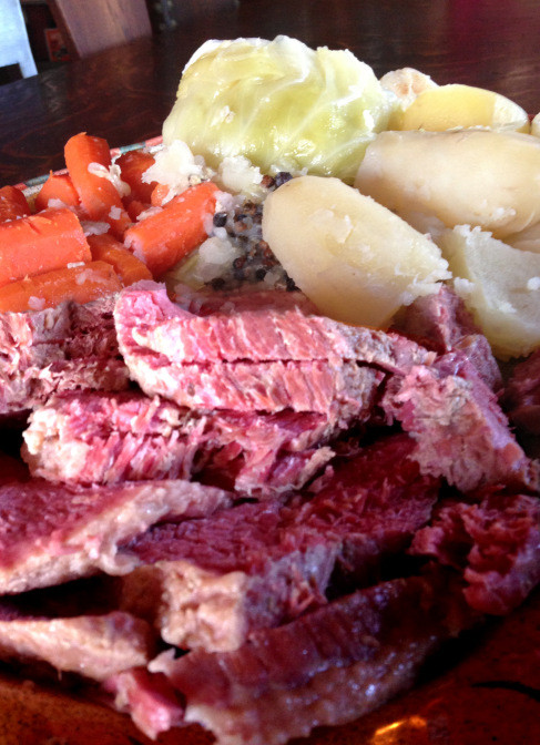 Irish Boiled Dinner
 New England Irish Boiled Dinner Corned Beef & Cabbage