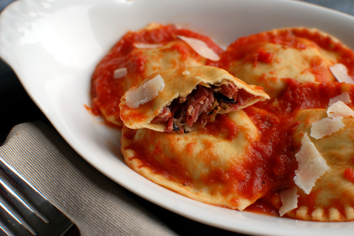 Irish Boiled Dinner
 Ravioli Filled With Irish Boiled Dinner