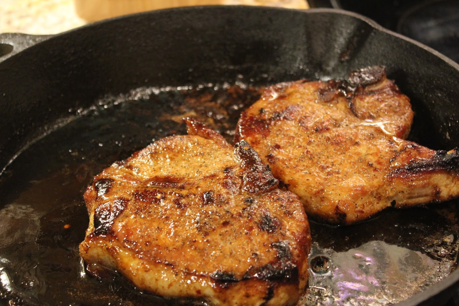 Iron Skillet Pork Chops
 Magnolia & Main Recipe Cast Iron Garlic & Brown Sugar