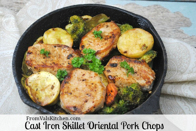 Iron Skillet Pork Chops
 Oriental Pork Chops Cast Iron Skillet Recipe From Val s