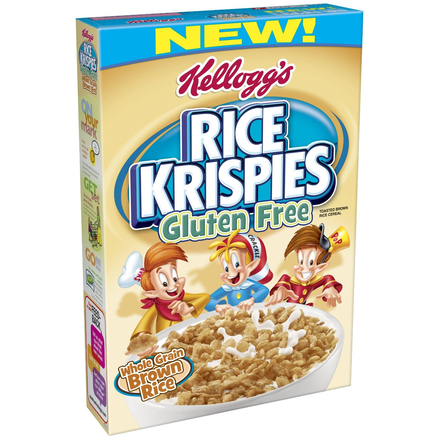 Is Brown Rice Gluten Free
 Kellogg’s Gluten Free Whole Grain Brown Rice Krispies $2