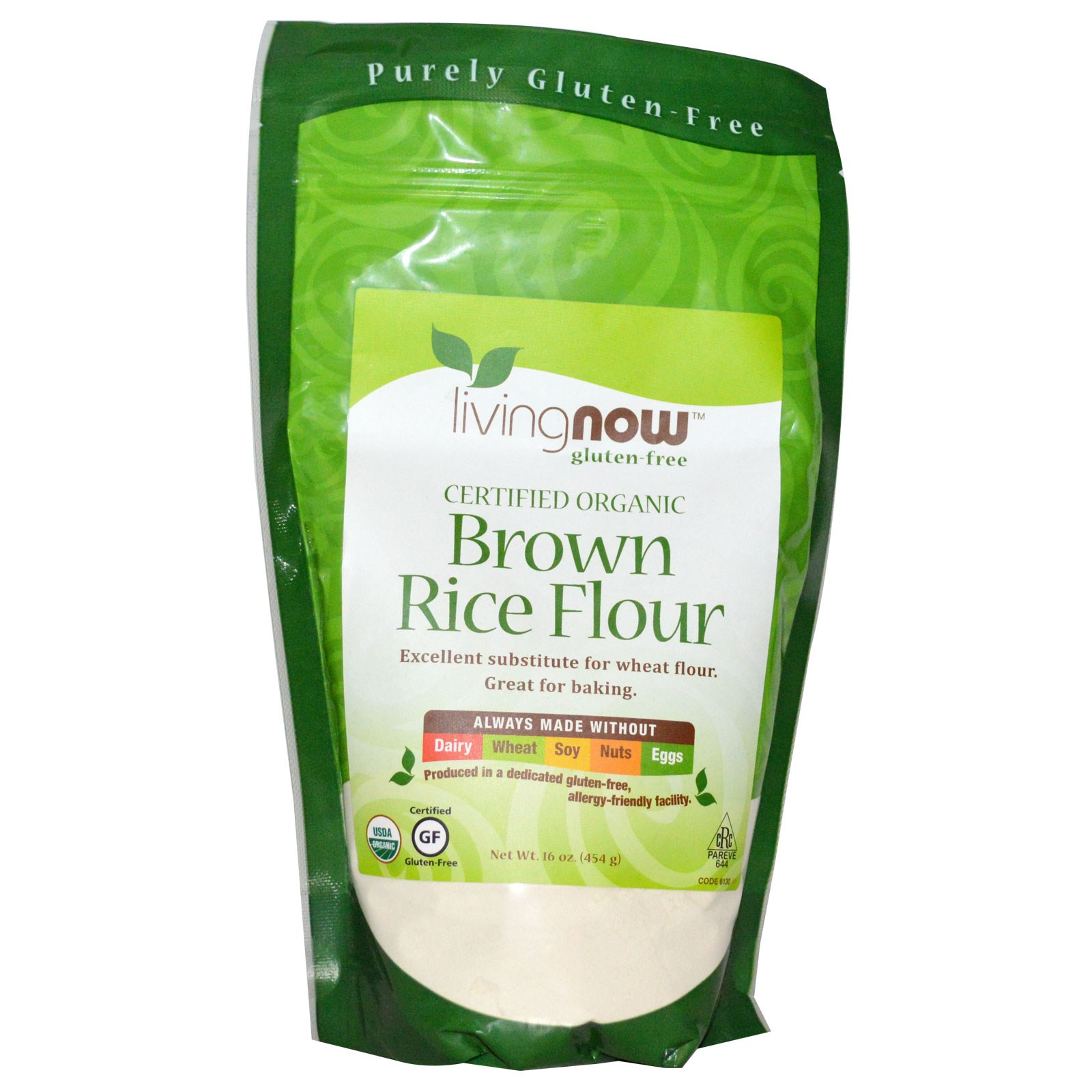 Is Brown Rice Gluten Free
 Now Foods Certified Organic Brown Rice Flour Gluten Free