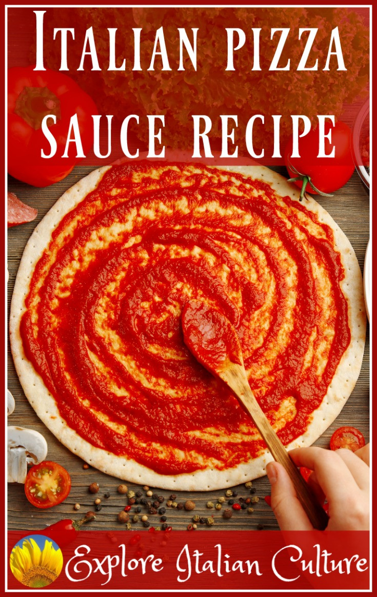 Italian Pizza Sauce Recipe
 An authentic Italian pizza sauce recipe