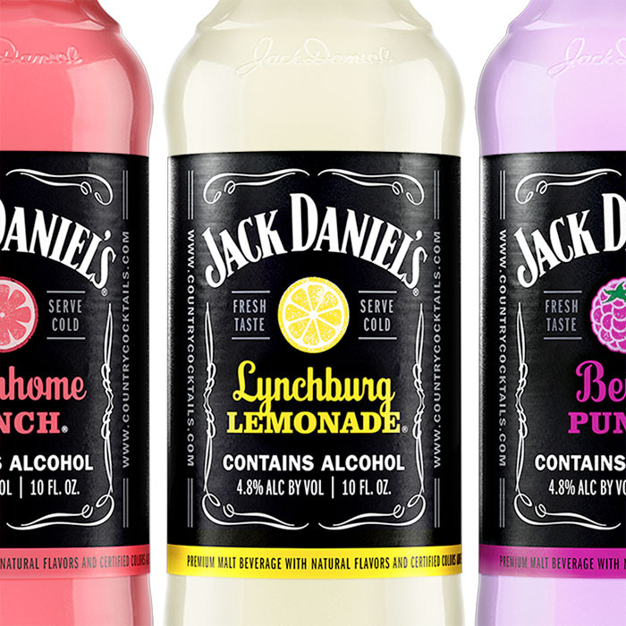 Jack Daniels Country Cocktails
 Jack Daniel s Country Cocktails — The Dieline
