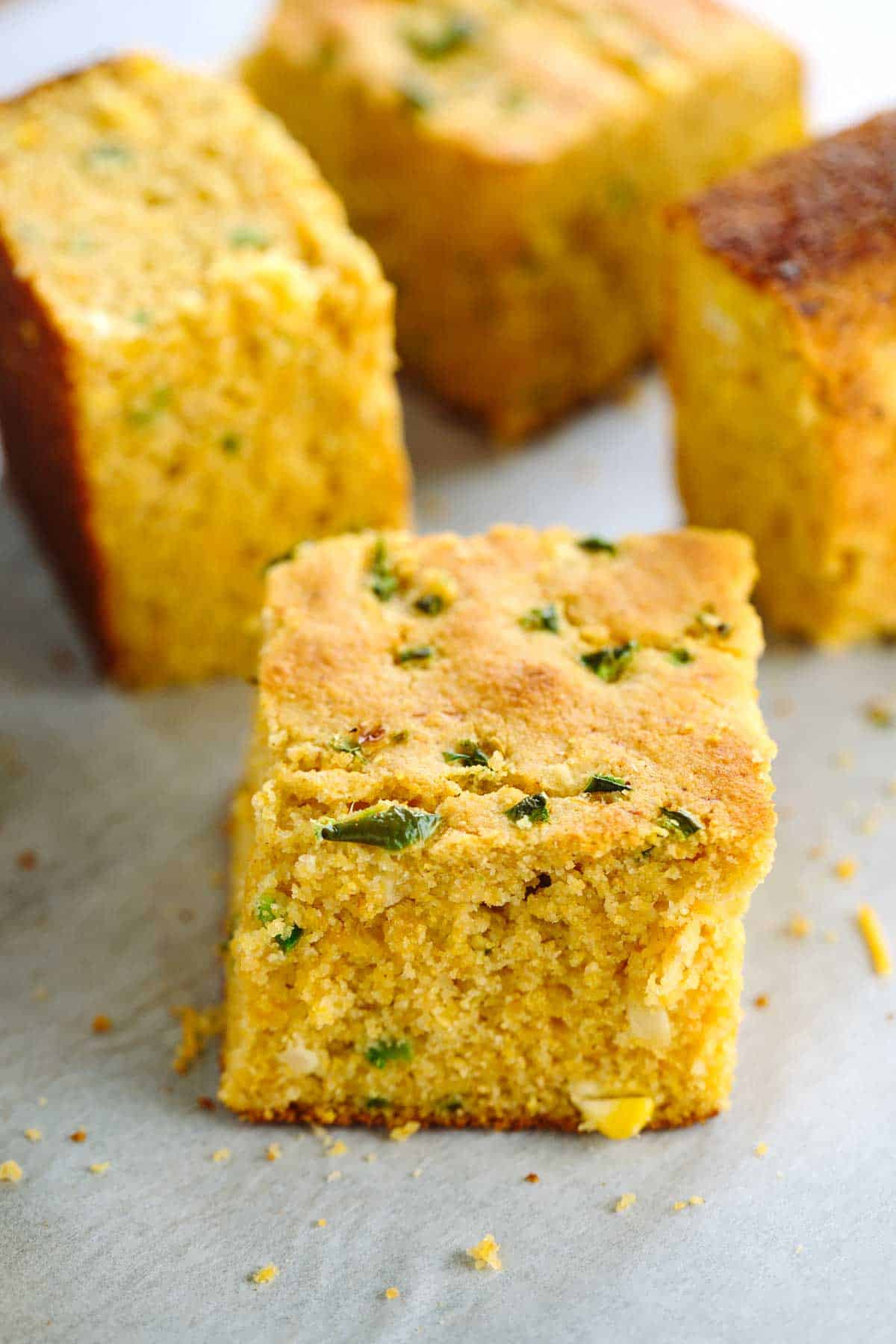 Jalapeno Cornbread Recipe
 Whole Grain Jalapeno Cheddar Cornbread Recipe