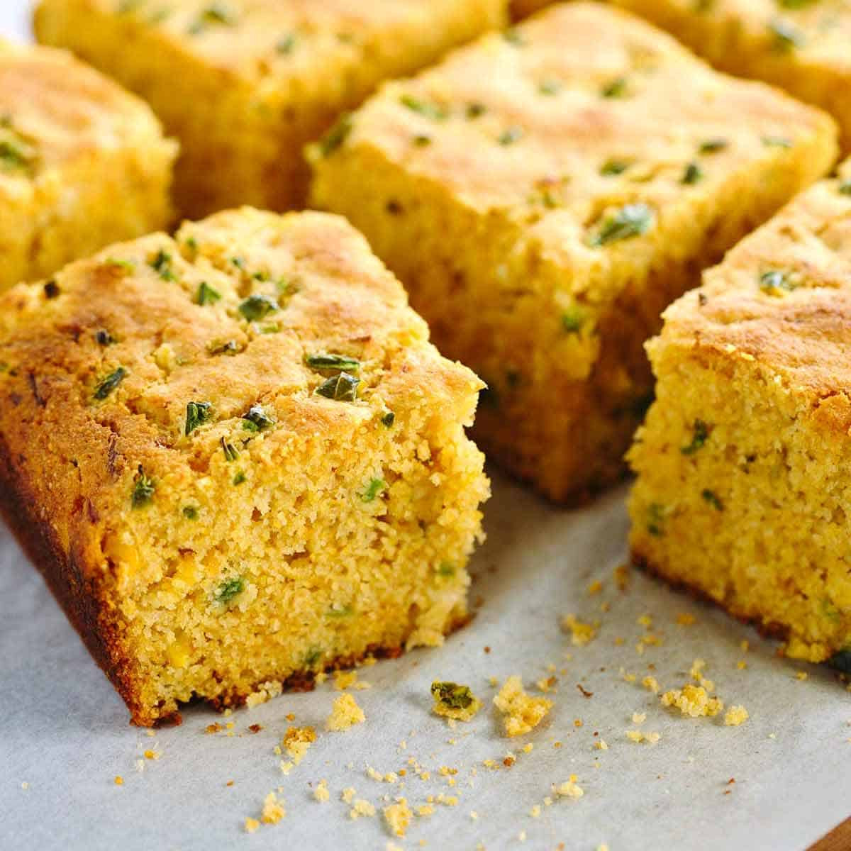 Jalapeno Cornbread Recipe
 Whole Grain Jalapeno Cheddar Cornbread Recipe