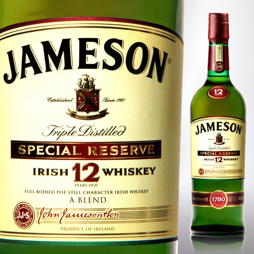 Jameson Whiskey Drinks
 Jameson Irish Whiskey