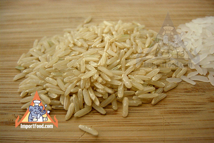 Jasmine Brown Rice
 Thai Jasmine rice 10 lb bag available online from