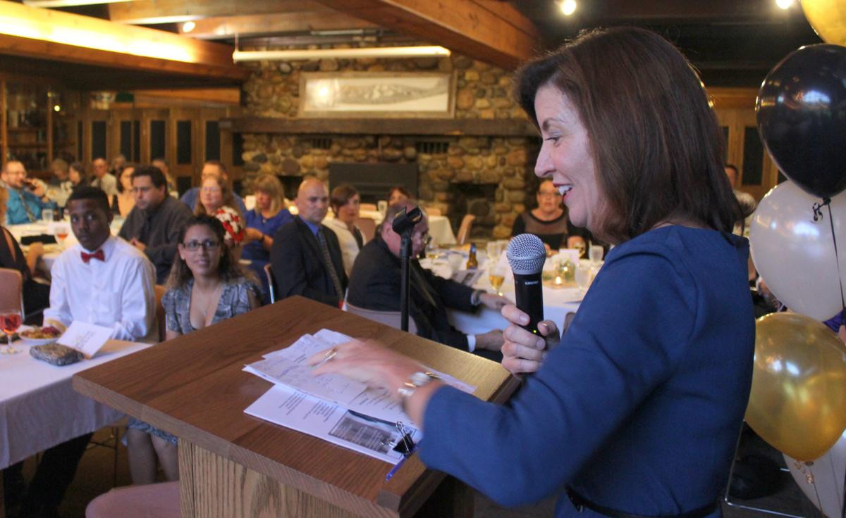 Jefferson Jackson Dinner
 Lt Gov Hochul Plumb attend Cattaraugus County Democrats