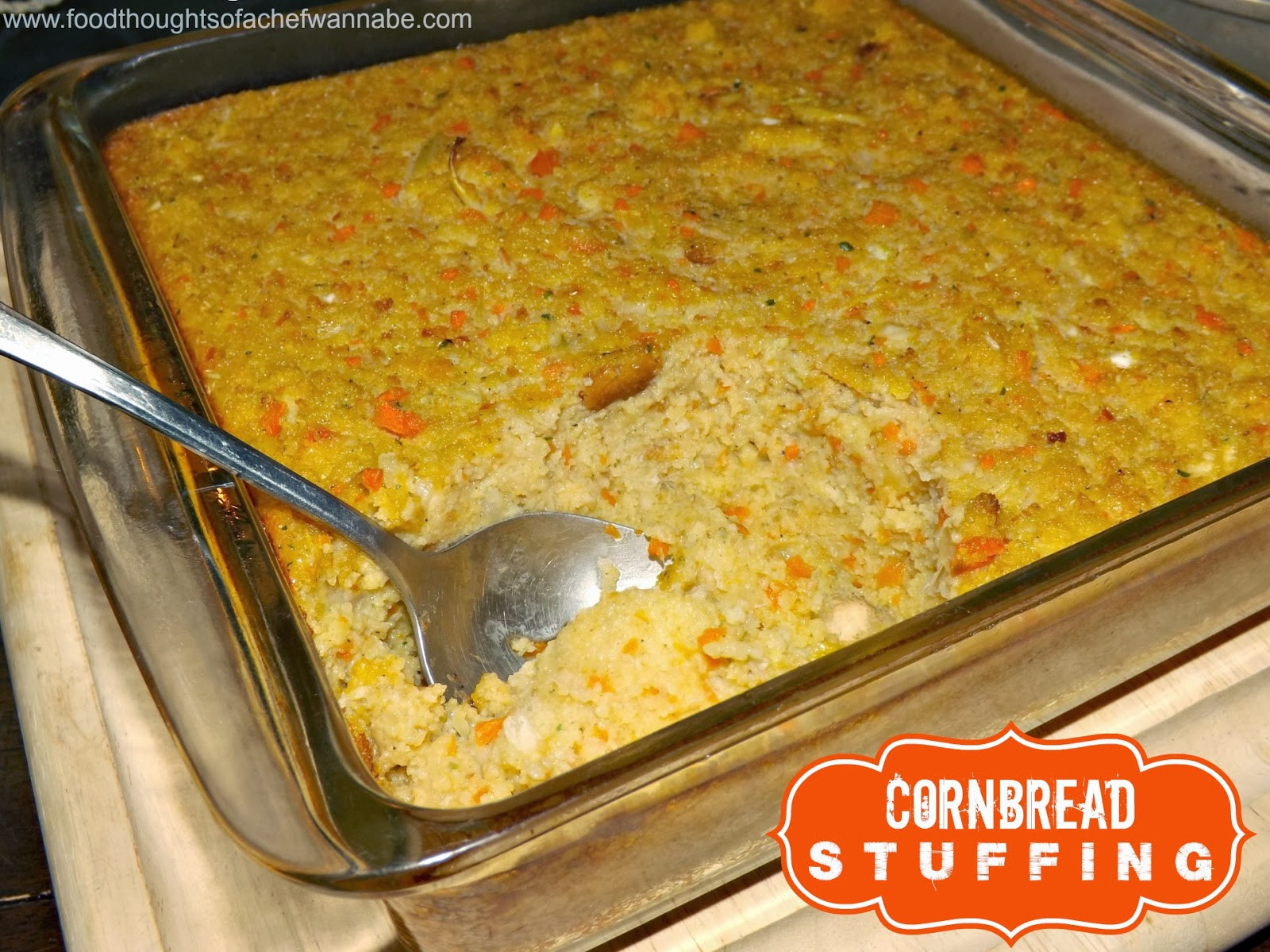 Jiffy Cornbread Dressing
 FoodThoughts aChefWannabe Cornbread Stuffing