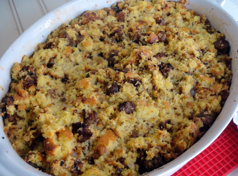 Jiffy Cornbread Dressing
 Carmelized ion Cornbread Dressing Recipe