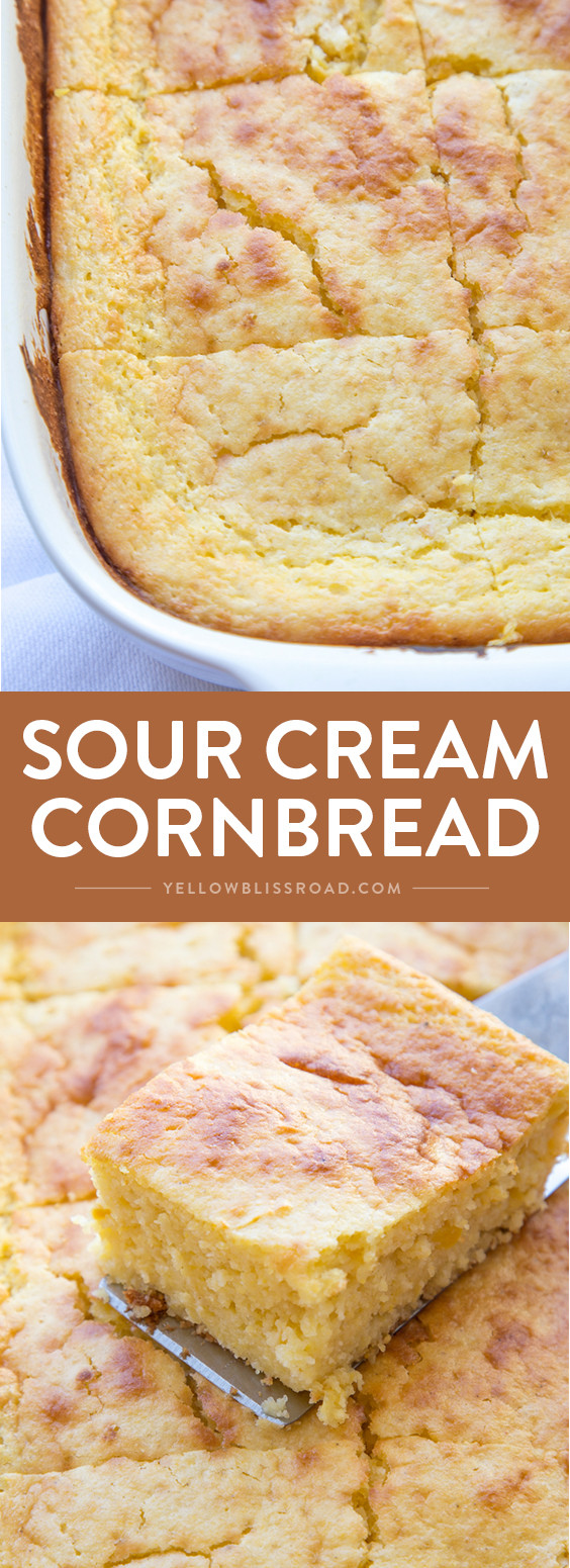 Jiffy Cornbread With Creamed Corn
 jiffy cornbread with creamed corn in cast iron skillet