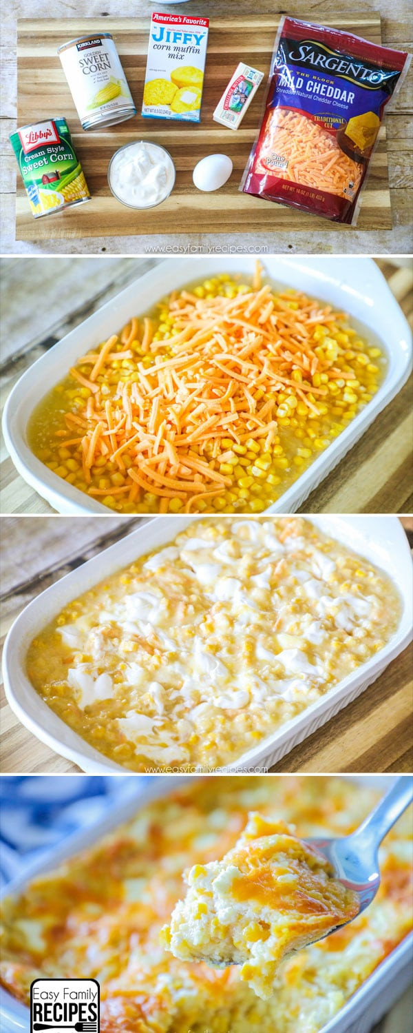 Jiffy Mix Corn Casserole
 easy jiffy corn casserole