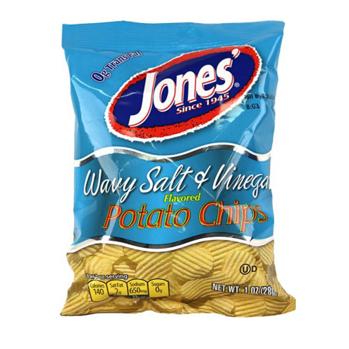 Jones Potato Chips
 1 oz Single Serve 60 Bags – Jones Potato Chip pany