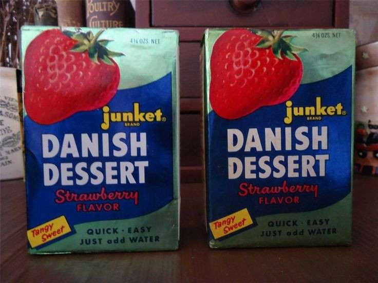 Junket Danish Dessert
 17 Best images about Vintage Jell O & Dessert Mixes on