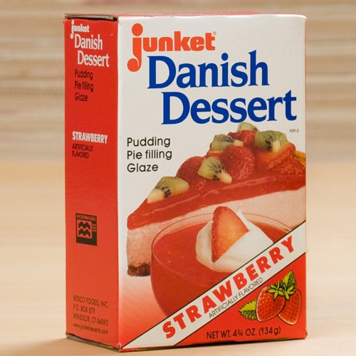 Junket Danish Dessert
 Junket Danish Dessert Raspberry