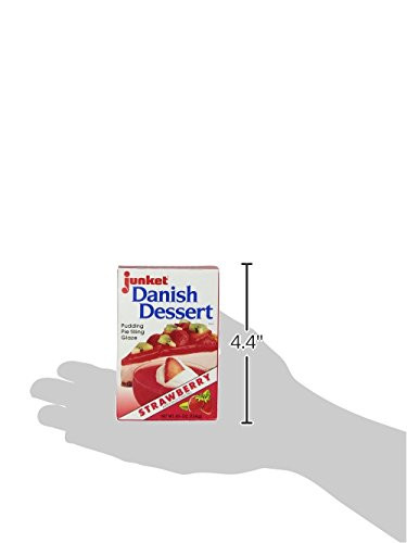 Junket Danish Dessert
 Junket Danish Dessert Strawberry 4 75 Ounce Boxes Pack