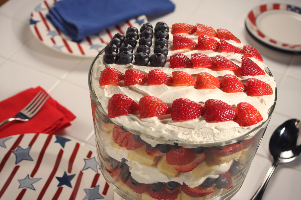 Just American Desserts
 American Berry Trifle