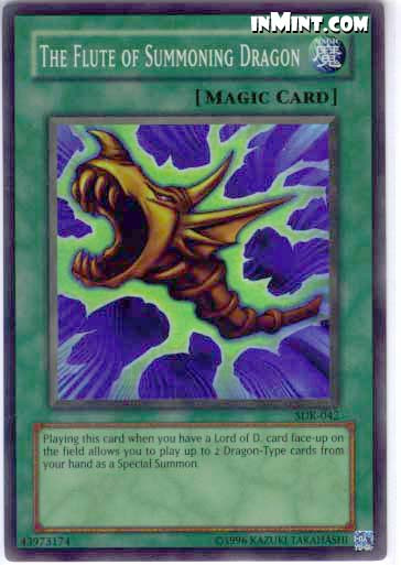 Just Desserts Yugioh
 inMint Yugioh Super Rare Card Singles The Flute of