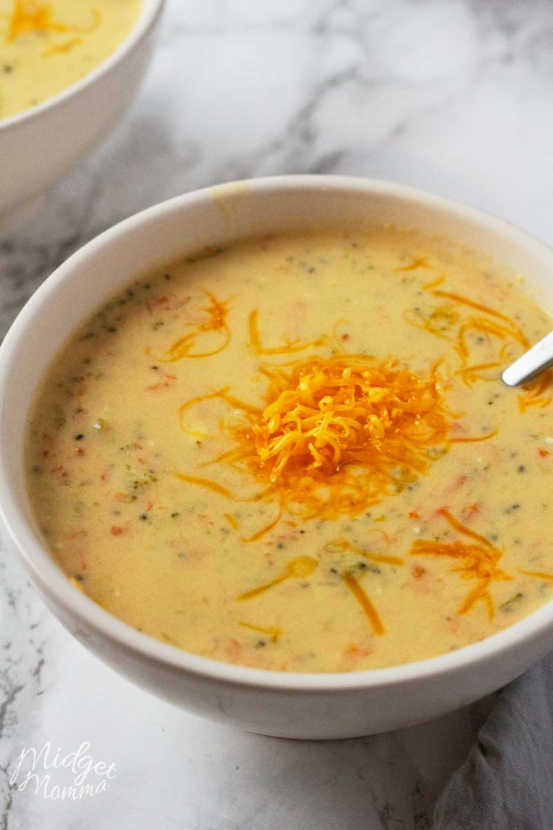 Keto Broccoli Cheddar Soup
 Instant Pot Low Carb & Keto Broccoli Cheddar Soup