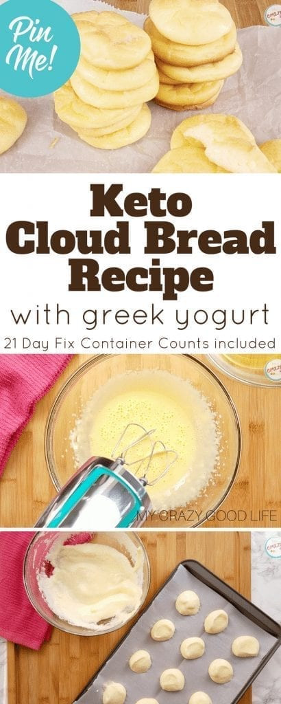 Keto Cloud Bread Recipe
 Keto Cloud Bread Recipe with Greek Yogurt