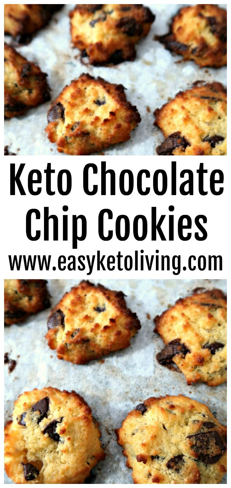 Keto Cookies Recipe
 Easy Low Carb Keto Chocolate Chip Cookies Recipe