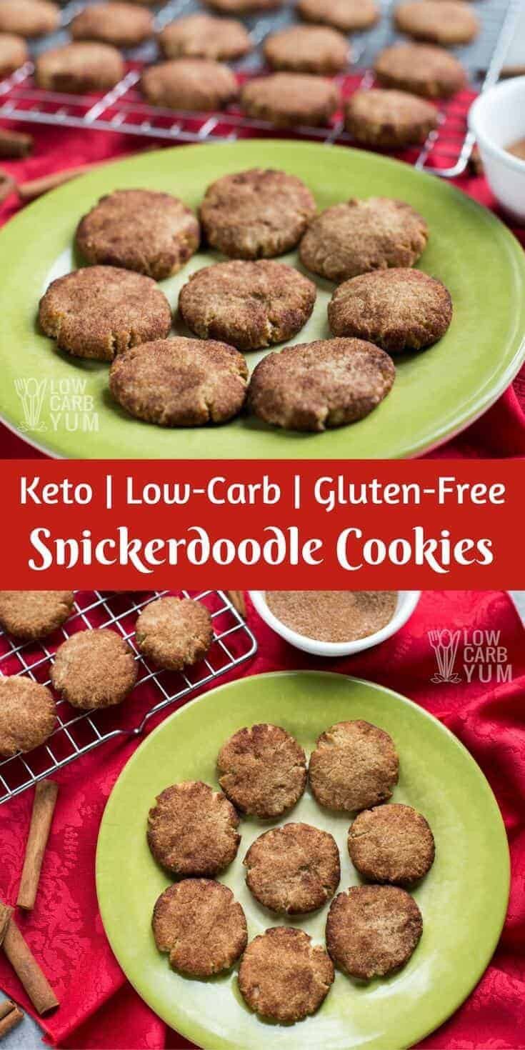 Keto Cookies Recipe
 Keto Low Carb Snickerdoodle Cookie Recipe