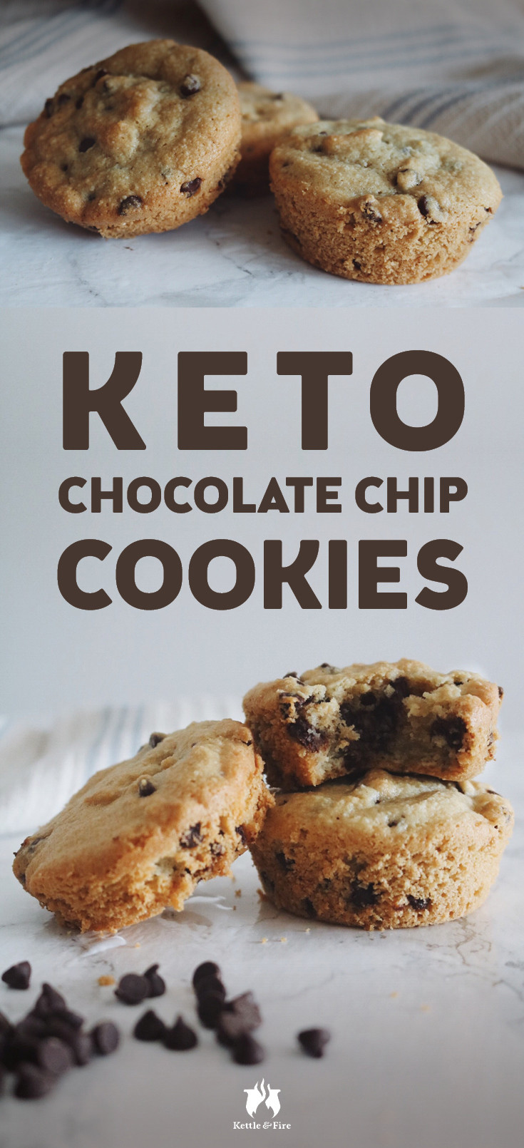 Keto Cookies Recipe
 Keto Chocolate Chip Cookies