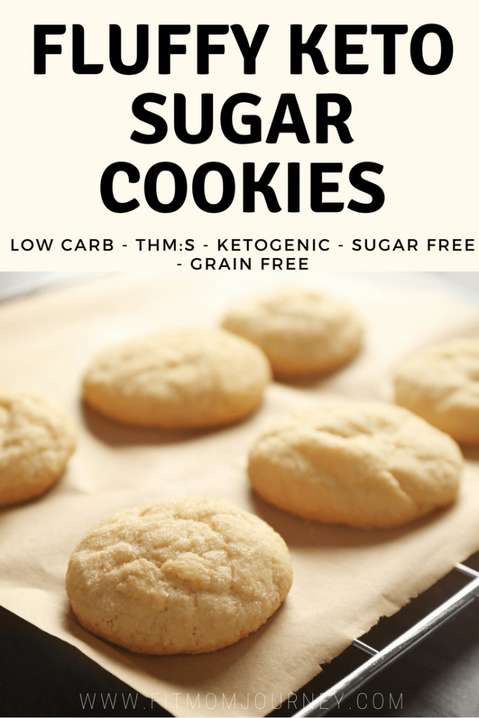 Keto Desserts You Can Buy
 Fluffy Keto Sugar Cookies THM S Low Carb Ketogenic