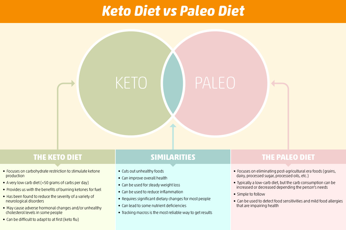 Keto Paleo Diet
 Keto Diet vs Paleo Diet Is Keto Better Than Paleo