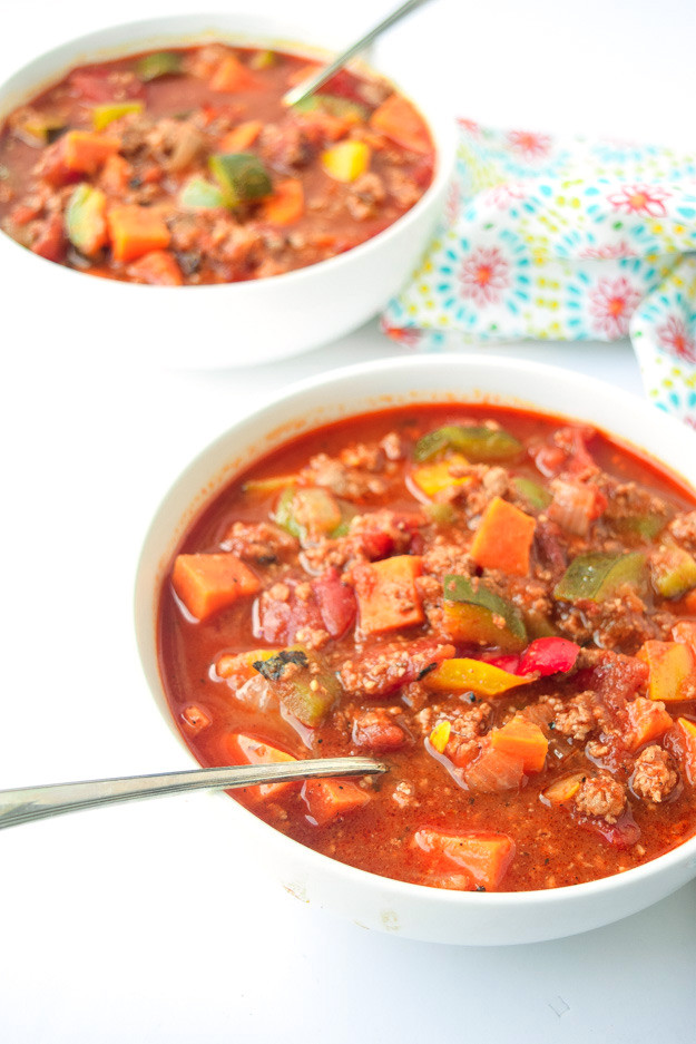 Keto Turkey Chili
 Instant Pot Turkey Sweet Potato Chili Whole30 Paleo Keto