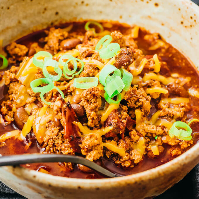 Keto Turkey Chili
 Instant Pot Turkey Chili Keto Low Carb Savory Tooth