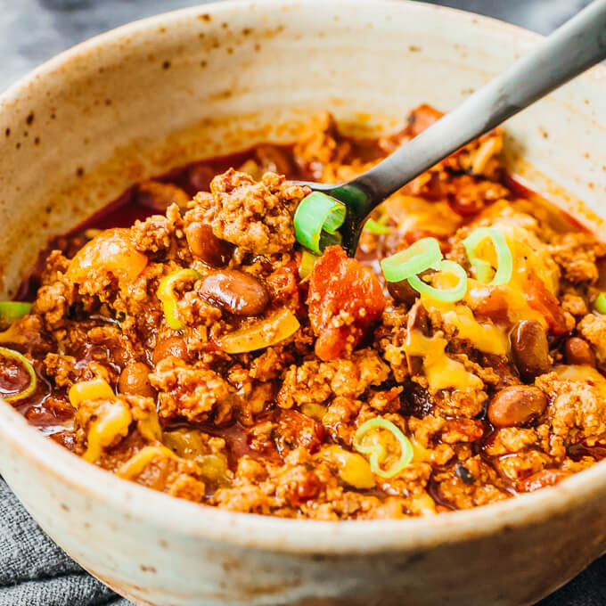 Keto Turkey Chili
 Instant Pot Turkey Chili Keto Low Carb Savory Tooth