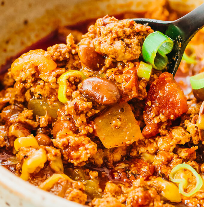 Keto Turkey Chili
 Instant Pot Turkey Chili Keto Low Carb Savory Tooth