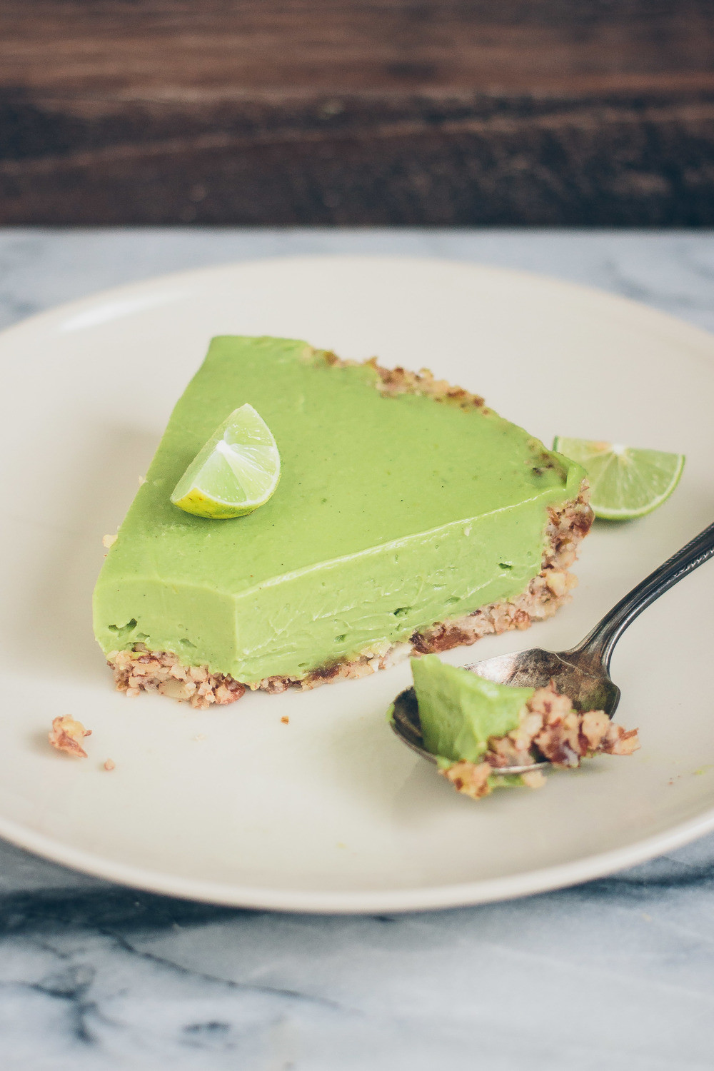 Key Lime Cheesecake Recipe
 Avocado Key Lime Cheesecake • Bare Root Girl