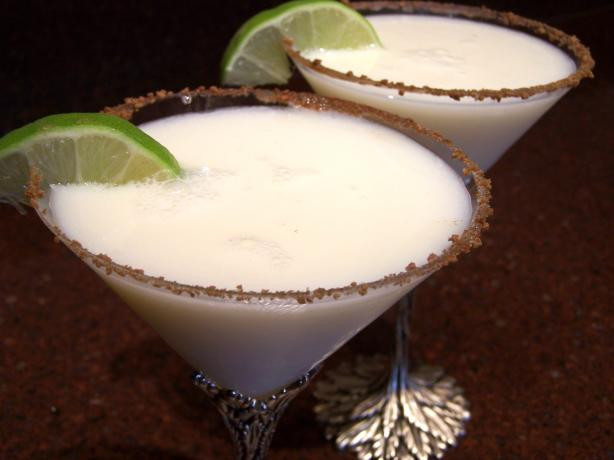 Key Lime Pie Martini
 Luscious Key Lime Pie Martini Recipe Food