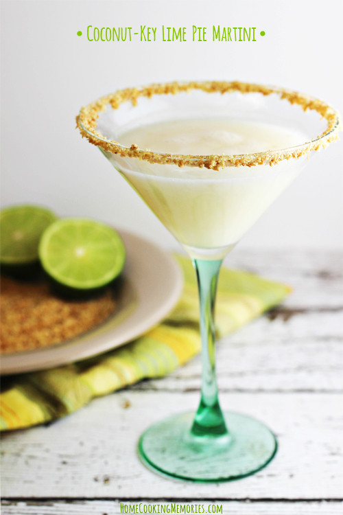 Key Lime Pie Martini
 Coconut Key Lime Pie Martini Home Cooking Memories