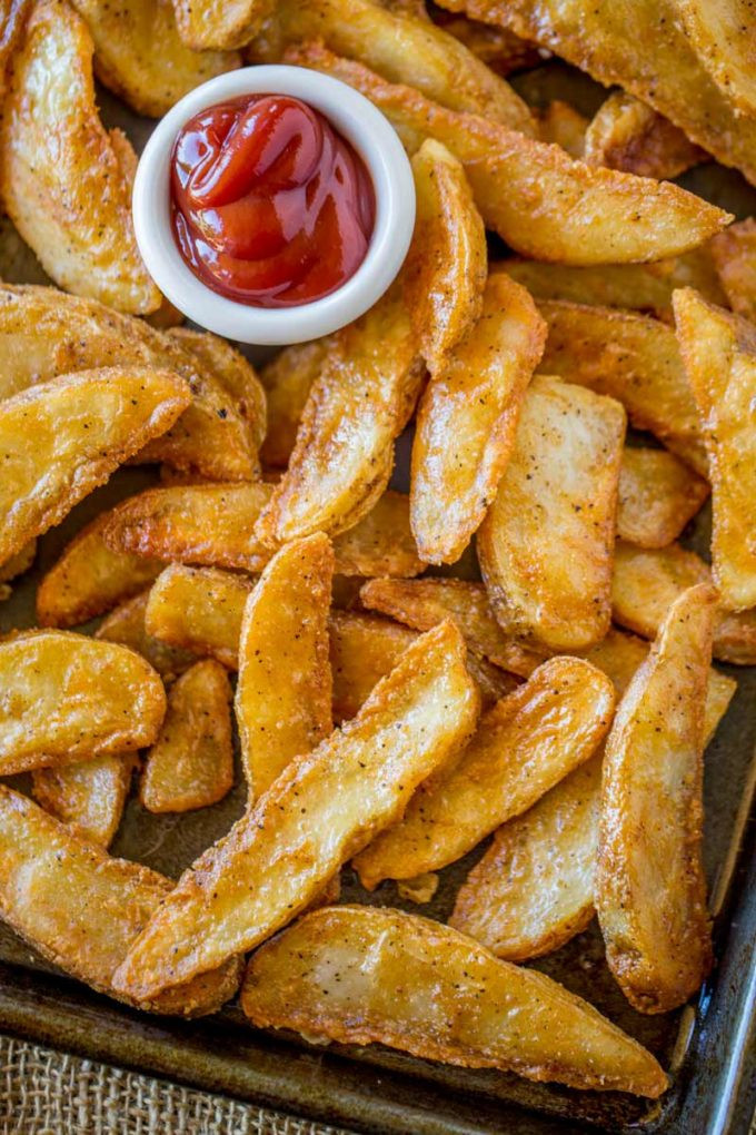 Kfc Potato Wedges Recipe
 KFC Potato Wedges Copycat Dinner then Dessert