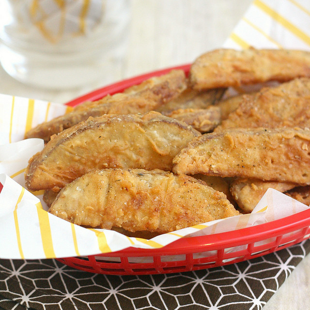 Kfc Potato Wedges Recipe
 Copycat KFC Potato Wedges