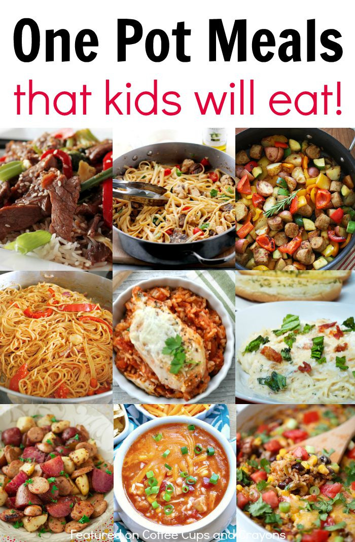 Kids Dinner Ideas
 Kid Friendly e Pot Meals