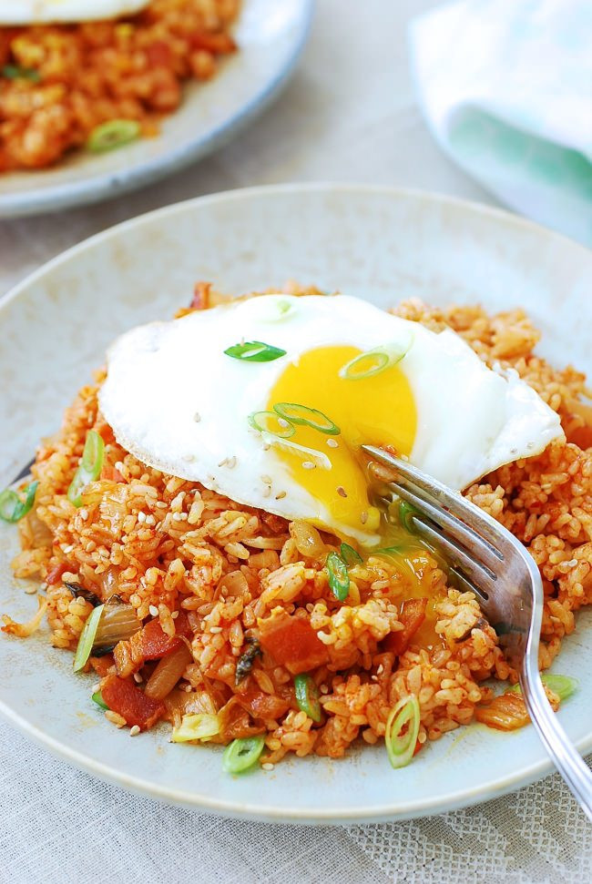 Kimchi Fried Rice
 Kimchi Fried Rice the best recipe quick and easy