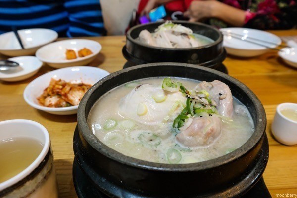 Korean Chicken Soup
 Seoul Eats Tosokchon Korean Ginseng Chicken Soup