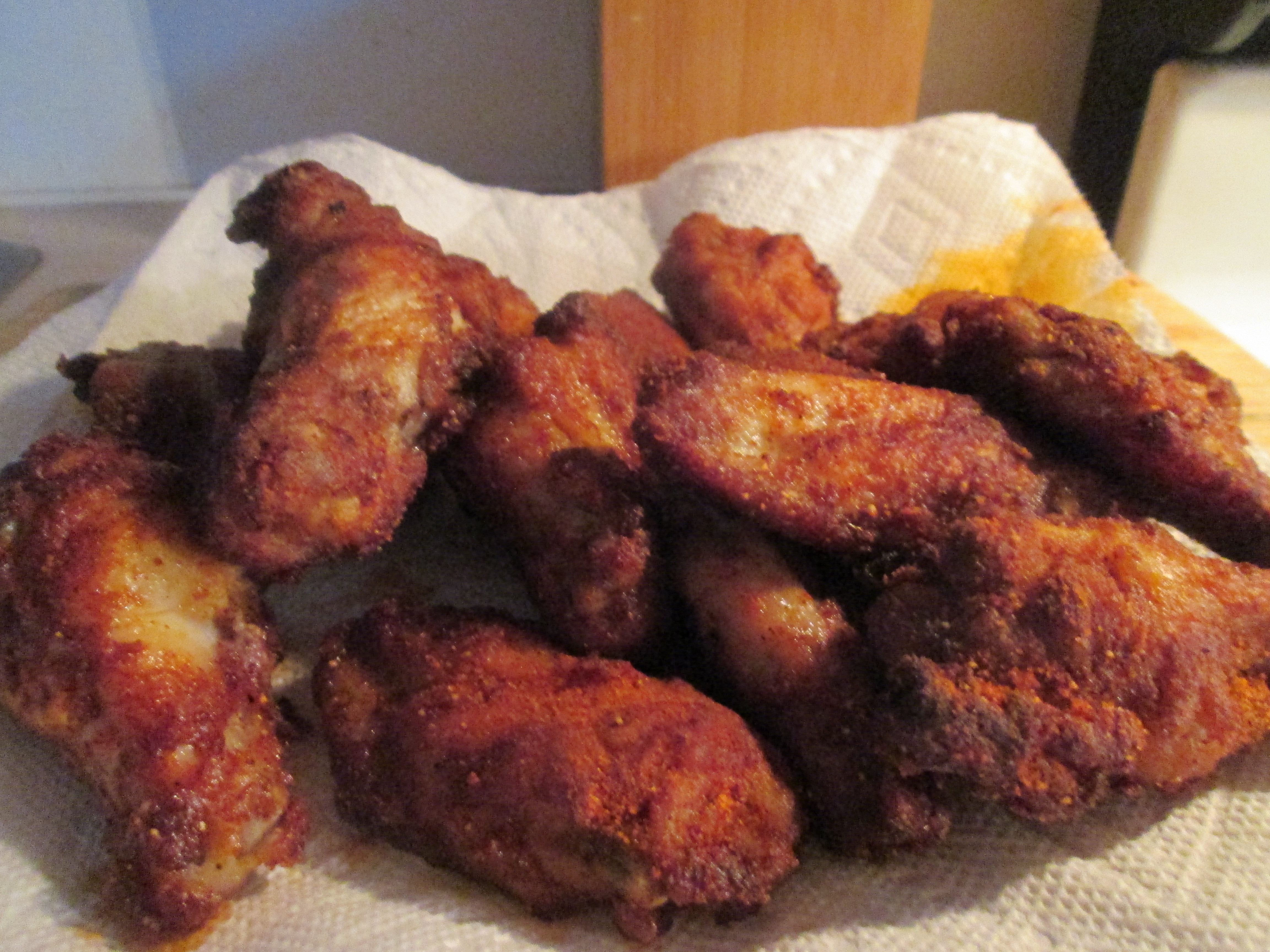 Kroger Chicken Wings
 Winging it on a Sunday – Dry Rub BBQ Chicken Wings
